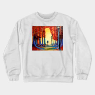 The colours of Autumn beautiful vibrant colourful Crewneck Sweatshirt